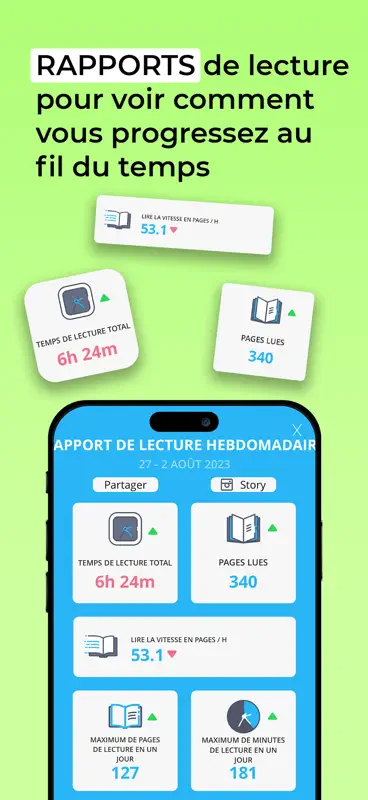 Bookly - Suivi de livres screenshot 9 of 10