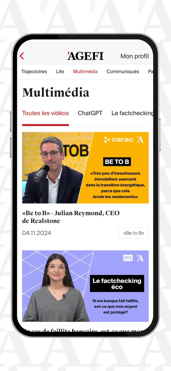 Screenshot #3 pour AGEFI Suisse