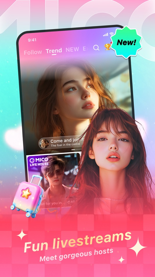 #1. MICO: Make Friends, Go Live (iOS) 由: MICO WORLD