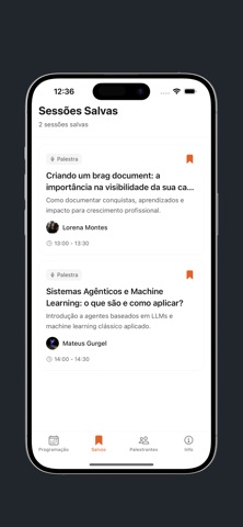 Pupunha Conf screenshot