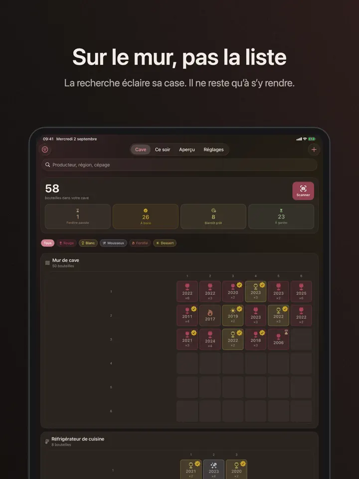 Corkwell sur iPad : capture d’écran 4 sur 8