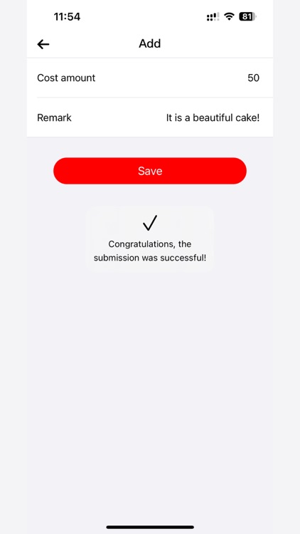 Collect Cards: Birthday Check