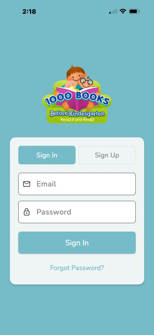 Screenshot #1 pour 1000 Books Before Kindergarten