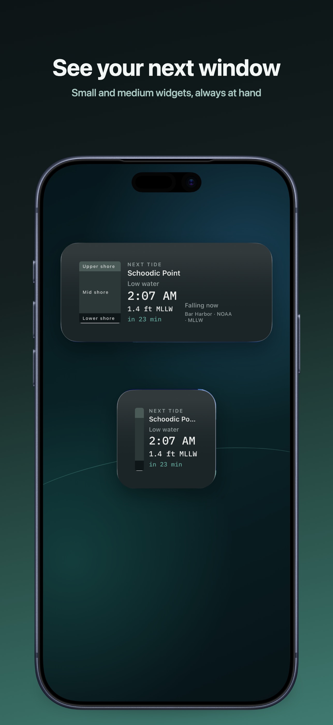 Screenshot 8 of Low Tide Times: ShoreWindow