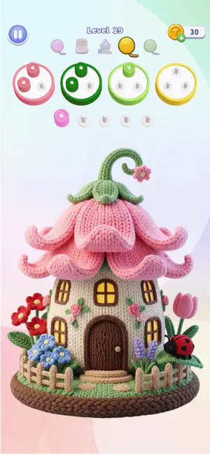 Wool Craze -Yarn Color Sort 3D screenshot 4