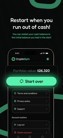CryptoGym - Trading Simulator Screenshot 3 of 3