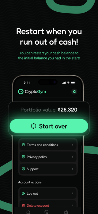 CryptoGym - Trading Simulator Screenshot 3 of 3