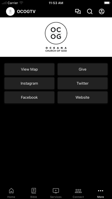 Oceana Church of God iPhone screenshot 4 - Lifestyle app