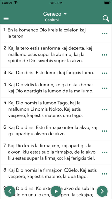 Sankta Biblio en Esperanto Screenshot