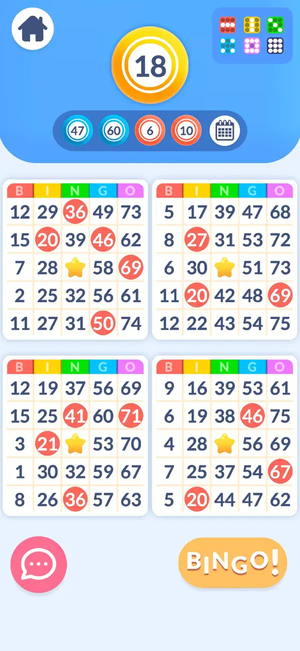 #4. Bingo - Family games (iOS) By: Tellmewow