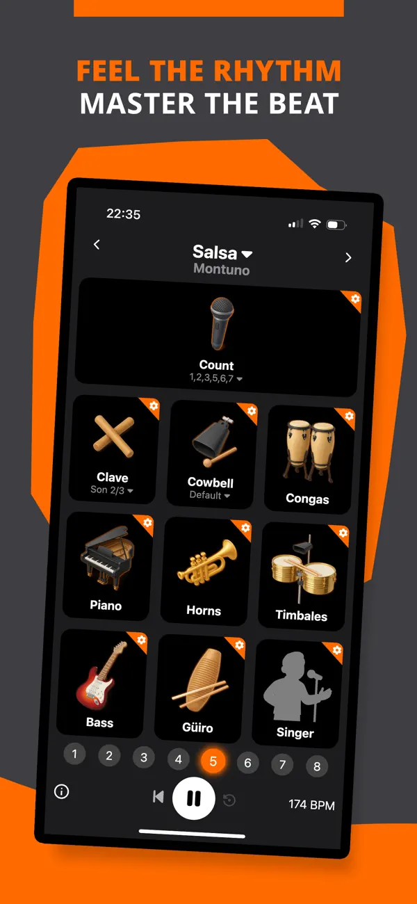 #1. Salsa Rhythms - BeatLab (iOS) 由: Ideatic Development