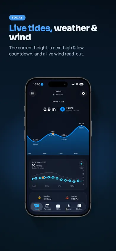 AlMayeh: Tides, Weather & More screenshot 1