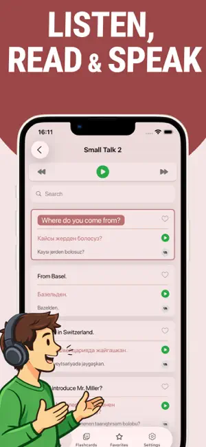 Fast - Learn Kyrgyz Language screenshot 3