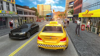 City Taxi Simulator Game 3D Screenshot