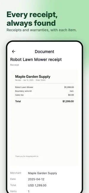 ecohome.one – Home Inventory screenshot 2