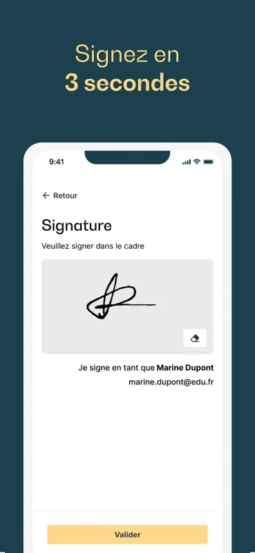 Edusign Apprenant screenshot 1 of 5
