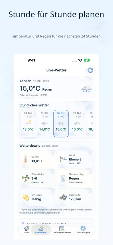 Weather Trace: Was anziehen screenshot 2 of 5
