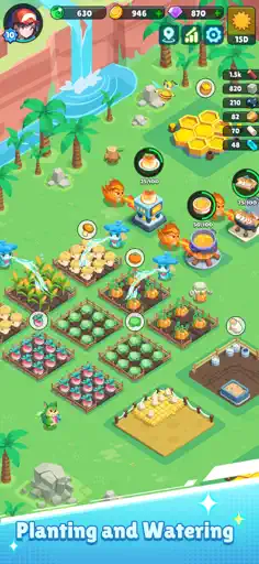 Idle pocket monster:pet home - Screenshot 2