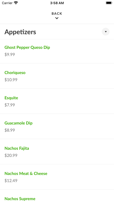 Taco's Queen iPhone screenshot 3 - Food & Drink app