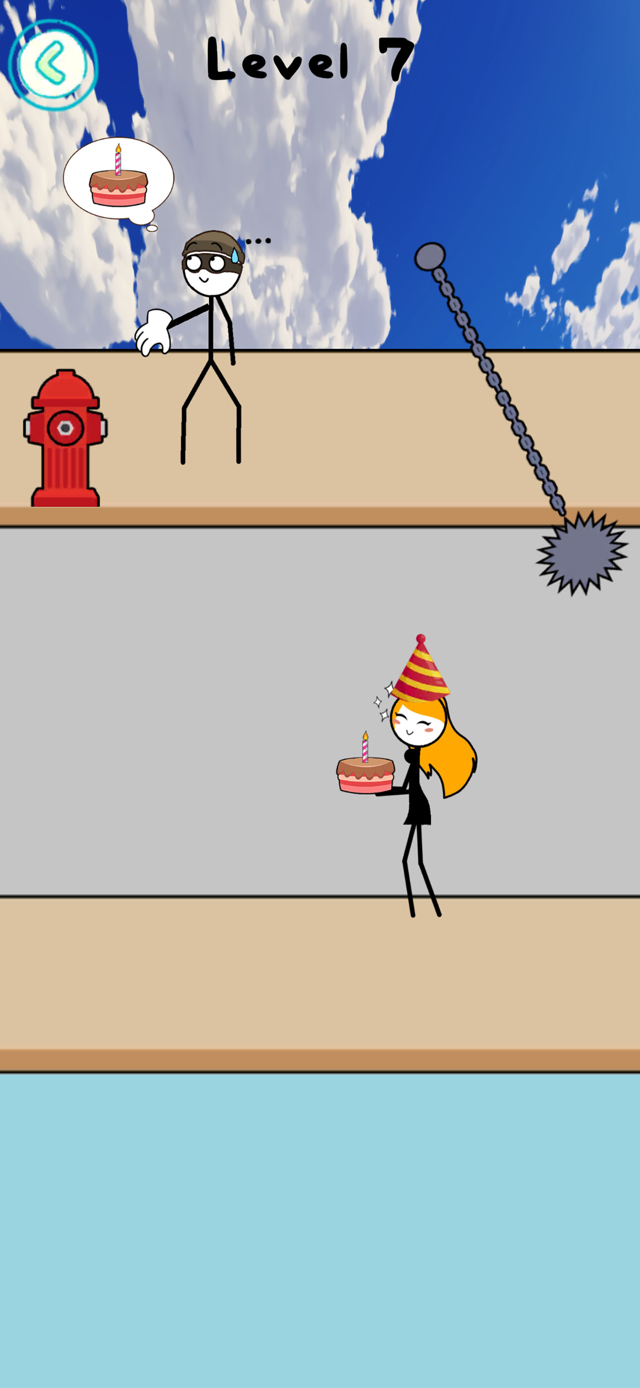 Thief Puzzle Long Hand Game screenshot 4