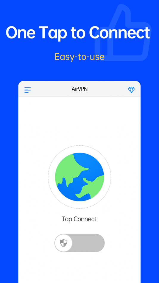 #2. AirVPN-Secure VPN Proxy Master (iOS) 由: Crystal Bee