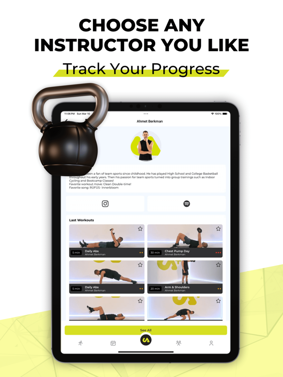 Screenshot #5 pour Fitness, Workout：Urban Active＋