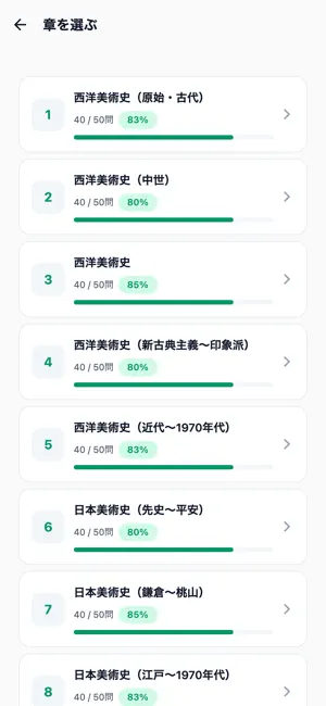 美術検定3級対策 500問 screenshot 2