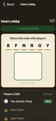 Rusty Compass Adventure Bingo iPhone screenshot