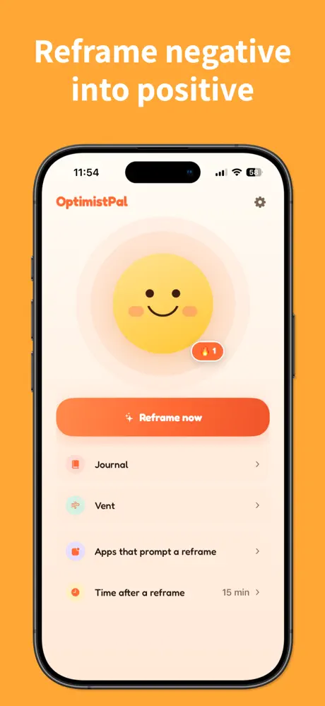 OptimistPal screenshot 2