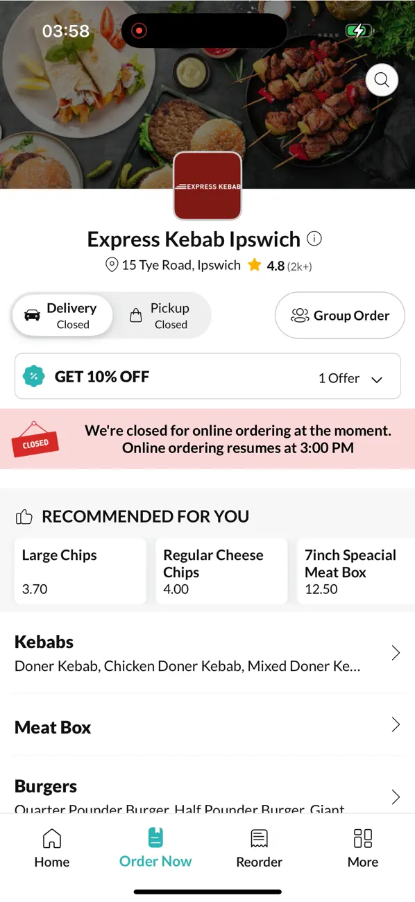 Screenshot #2 pour Express Kebab Ipswich