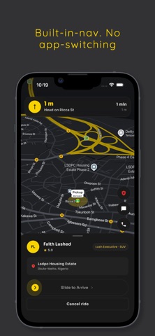 LushRide Driver iPhone screenshot