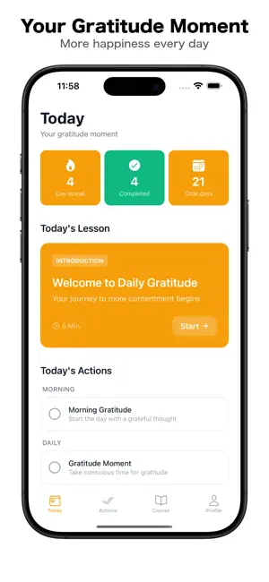 Gratitude Journal – Happiness screenshot 1