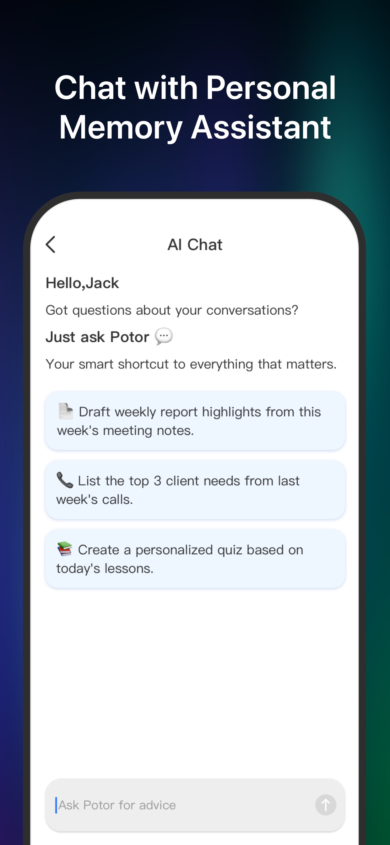 Screenshot 4 of Proactor - AI Note Taker