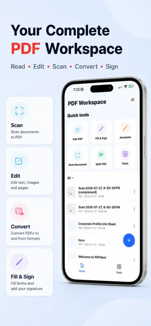 PDFNext: Editor & Reader screenshot 1