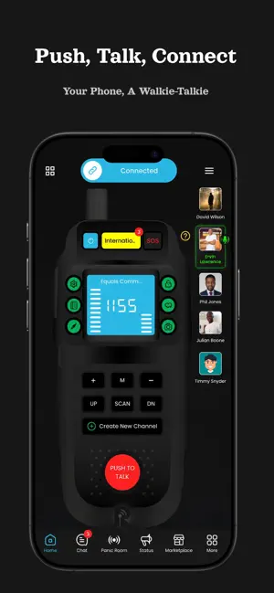 RadioCom: Walkie Talkie PTT screenshot 2