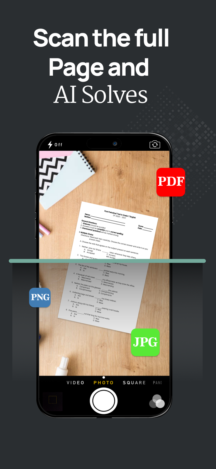 Ai Solver - Scan Question