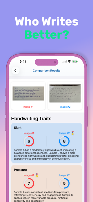 Graphia: Handwriting Analysis Screenshot 8 of 10