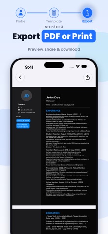 AI Resume Builder CV Maker Screenshot 4 of 5