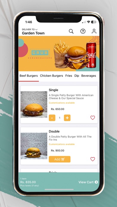 Grub Shack Screenshot
