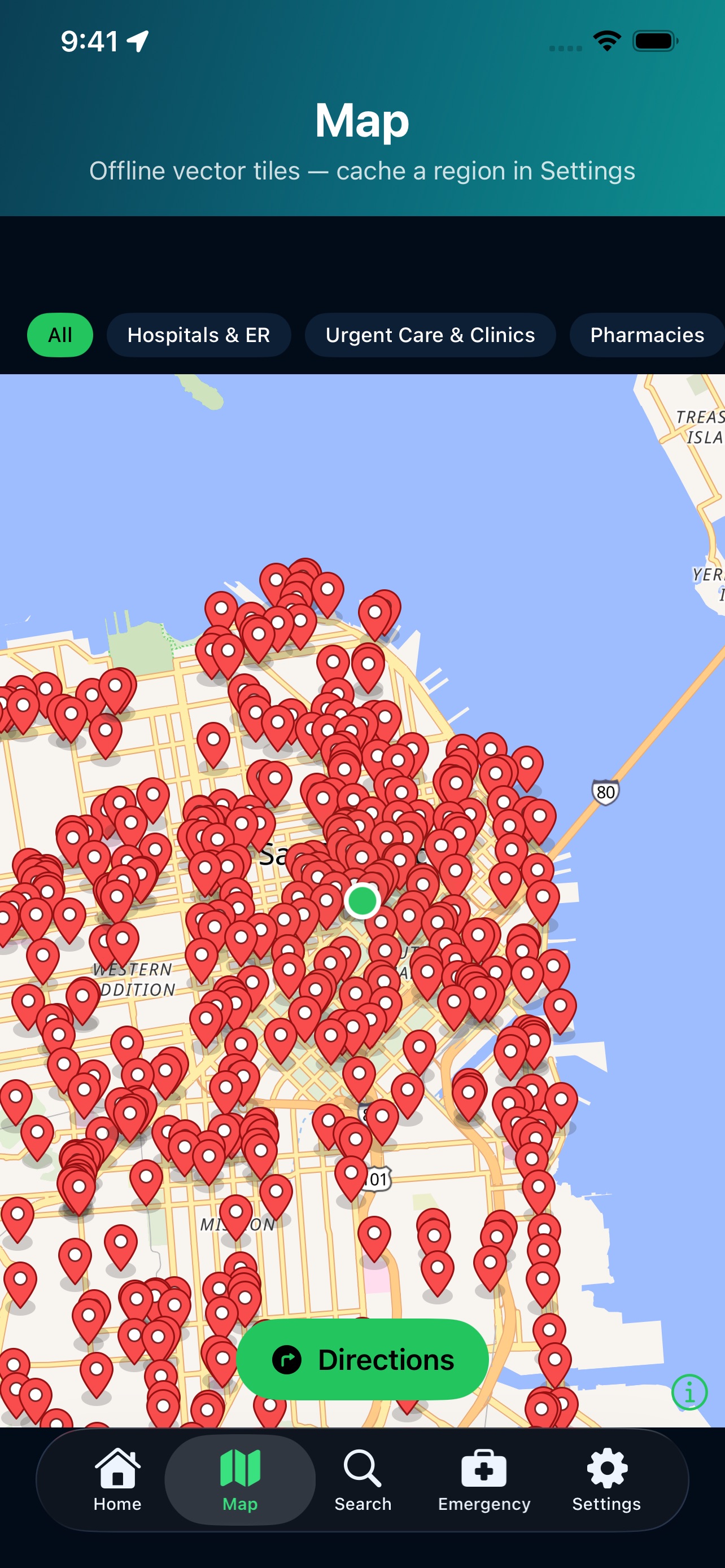 Screenshot 1 of PlainMap