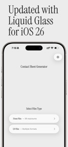 Contact Sheet Generator screenshot