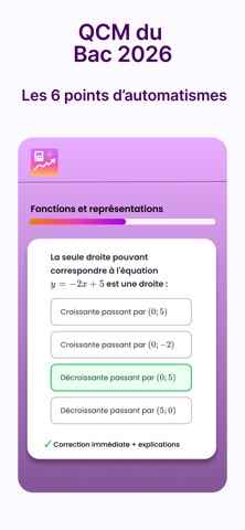Bac Maths première iPhone screenshot