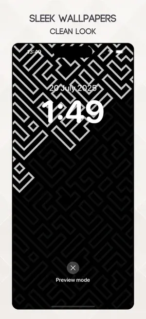 Minimal Lockscreen - One Wall screenshot 2