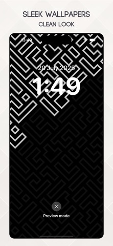 Minimal Lockscreen - One Wall Screenshot 2 of 7