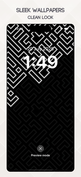 Minimal Lockscreen - One Wall Screenshot 2 of 7