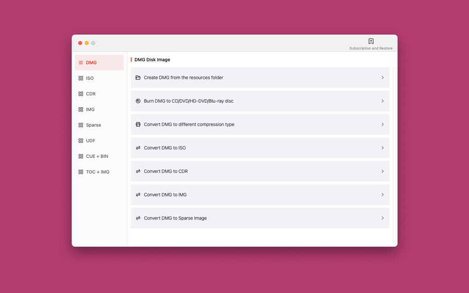 #2. Disk Image Toolbox (macOS) 由: 瑞英 段