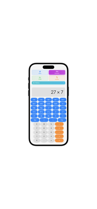 Advanced Calculator. HIgh-Tech Screenshot 2 of 6