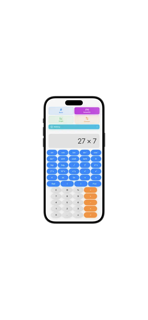 Advanced Calculator. HIgh-Tech Screenshot 2