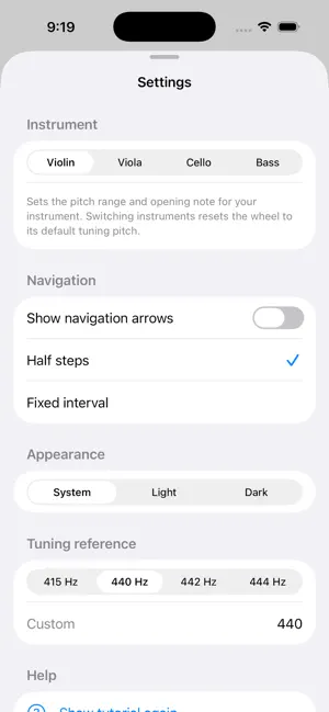 Tuning Note screenshot 4