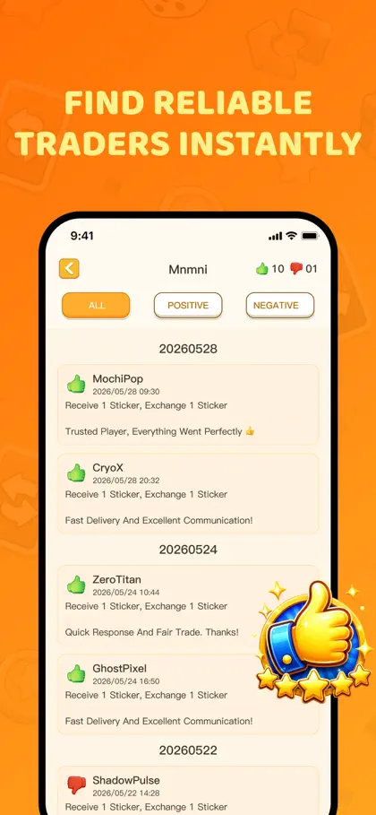 Screenshot 6 di 6 di Swap Go！Sticker & Dice Rewards